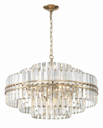 Hayes 16 Light Chandelier (HAY-1407-AG)