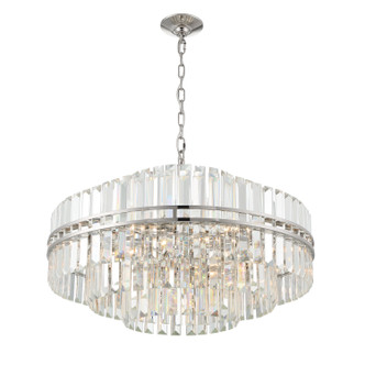 Hayes 16 Light Chandelier (HAY-1407-PN)