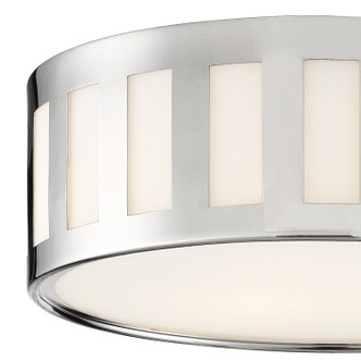 Kendal Three Light Flush Mount (KEN-2203-PN)