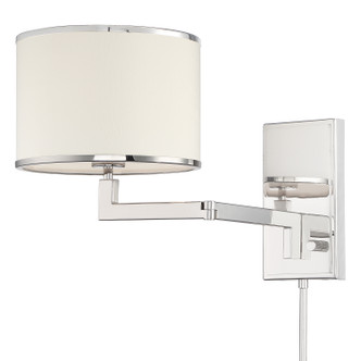Madison One Light Wall Sconce (MAD-B4101-PN) Madison One Light Wall Sconce (MAD-B4101-PN)