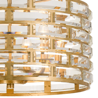 Meridian Six Light Semi Flush Mount (MER-4866-GA_CEILING)