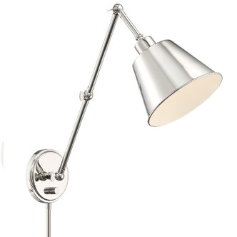 Mitchell One Light Wall Sconce (MIT-A8021-PN)