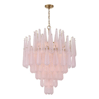 Crystorama - OLL-6008-AG-BH - 21 Light Chandelier - Ollie - Aged Brass