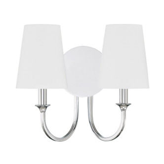 Payton Two Light Wall Sconce (PAY-922-CH)