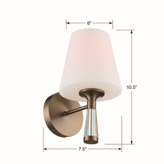 Ramsey One Light Wall Sconce (RAM-A3401-VG)