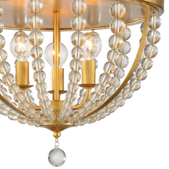 Roxy Three Light Flush Mount (ROX-A9000-GA)