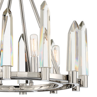 Watson Four Light Semi Flush Mount (WAT-B2004-PN)
