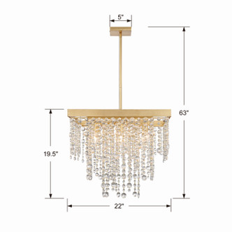 Winham Eight Light Chandelier (WIN-618-GA-CL-MWP)