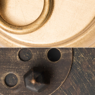 Zucca Six Light Chandelier (ZUC-A9036-EB-GA)