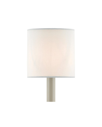 Currey and Company - 0455 - Shade - White Cotton Chandelier Shade - White Cotton