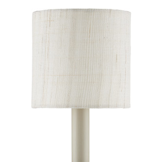 Ivory Fine Grasscloth Chandelier Shade (0900-0026)