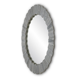 Dario Round Gray Mirror Mirror (1000-0130)