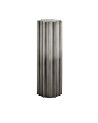 Currey and Company - 1000-0156 - Pedestal - Kanti - Graphite