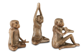 Zen Monkey Set of 3 (1200-0518)