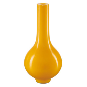 Currey and Company - 1200-0683 - Vase - Imperial Collection - Imperial Yellow
