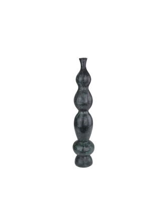 Currey and Company - 1200-0831 - Vase - Luganzo Collection - Jade Green/Gold