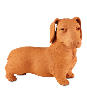 Currey and Company - 1200-0834 - Rocky the Teckel - Rocky the Teckel - Natural
