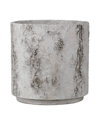 Currey and Company - 2200-0054 - Planter - Faux Birch Collection - Black / Beige / Pale Gray