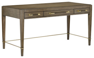 Currey and Company - 3000-0131 - Desk - Verona Collection - Chanterelle/Coffee/Champagne