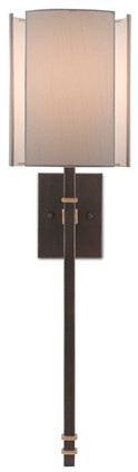 Rocher Bronze Wall Sconce One Light Wall Sconce (5000-0119)