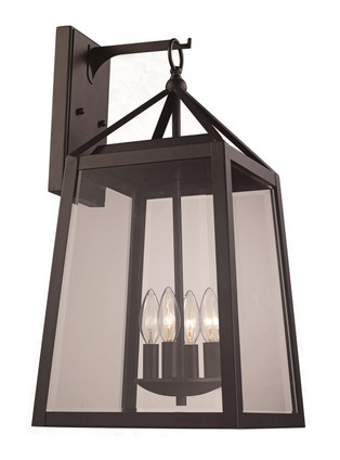 Trans Globe Imports - 50992 BK - Exterior - Wall Lanterns