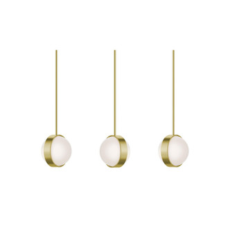 AFX Lighting - VRNP09LAJUDLBLNR3 - LED Linear Pendant - Verona - Light Antique Brass