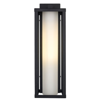 Trans Globe Imports - 51462 BK - One Light Outdoor Wall Mount - Adler - Black