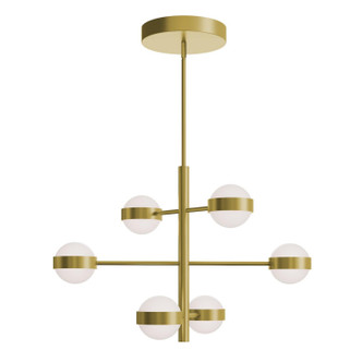 AFX Lighting - VRNP3X6LAJUDLB - LED Pendant - Verona - Light Antique Brass
