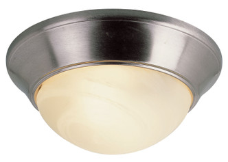 Trans Globe Imports - 57700 BN - Two Light Flushmount - Athena - Brushed Nickel Trans Globe Imports - 57700 BN - Two Light Flushmount - Athena - Brushed Nickel