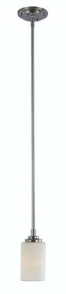 Trans Globe Imports - 70520 BN - One Light Mini Pendant - Mod Pod - Brushed Nickel