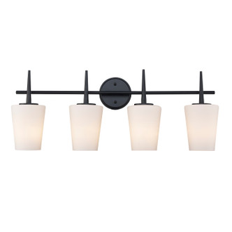 Trans Globe Imports - 71894 BK - Four Light Vanity - Black