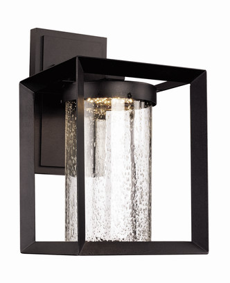 Trans Globe Imports - LED-50162 BK - LED Wall Lantern - Taylor - Black Trans Globe Imports - LED-50162 BK - LED Wall Lantern - Taylor - Black