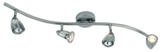 Trans Globe Imports - W-466 BN - Four Light Track Light - Stingray - Brushed Nickel Trans Globe Imports - W-466 BN - Four Light Track Light - Stingray - Brushed Nickel