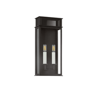 Troy Lighting - B6018-TBK - Two Light Outdoor Wall Sconce - Gridley - Texture Black