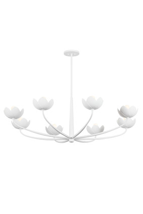 Arcata Eight Light Chandelier (F2048-GSW)
