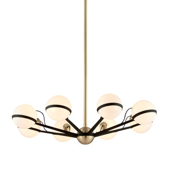 Troy Lighting - F5304-TBZ/BBA - Eight Light Chandelier - Ace - Textured Bronze