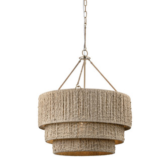 Reza One Light Chandelier (F5924-PBR)