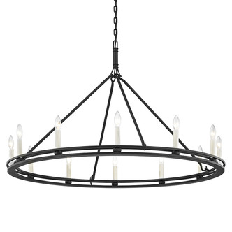 Troy Lighting - F6237-TBK - 12 Light Chandelier - Sutton - Texture Black
