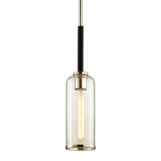 Troy Lighting - F6273-TBK/PN - One Light Pendant - Aeon - Texture Black