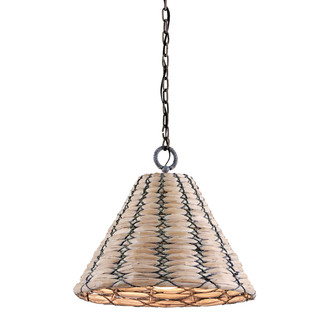 Troy Lighting - F7213-EB - One Light Chandelier - Solana - Earthen Bronze