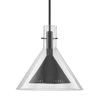 Troy Lighting - F7666-SBK - One Light Pendant - Atticus - Satin Black Troy Lighting - F7666-SBK - One Light Pendant - Atticus - Satin Black