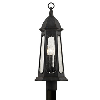 Troy Lighting - P6365 - Three Light Post Lantern - Astor - Vintage Iron