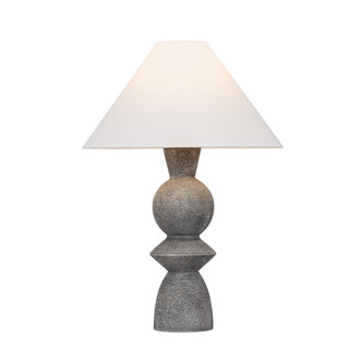 Cyrah One Light Table Lamp (PTL2529-PBR/CLG)