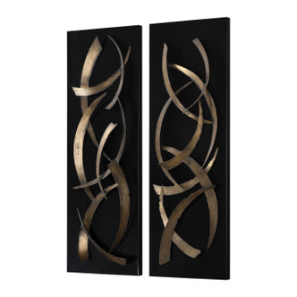 Brushstrokes Wall Art, S/2 (04139)