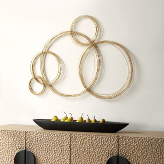 Golden Bubbles Wall Decor (04369) Golden Bubbles Wall Decor (04369)