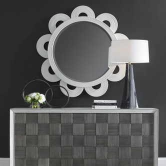 Uttermost - 08177 - Mirror - Clematis - Solid White