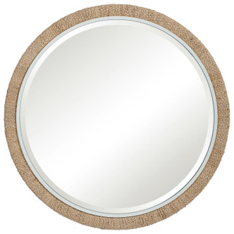 Uttermost - 09668 - Mirror - Carbet - Banana Leaf And Matte White