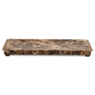 Uttermost - 18224 - Tray - Marble Crest - Chocolates Black