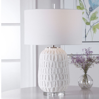 Uttermost - 28283-1 - One Light Table Lamp - Caelina - Polished Nickel