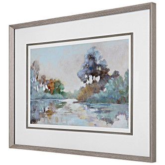 Morning Lake Framed Prints (41418)
